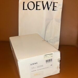 Loewe Sneakers with White and Yellow Highlights
